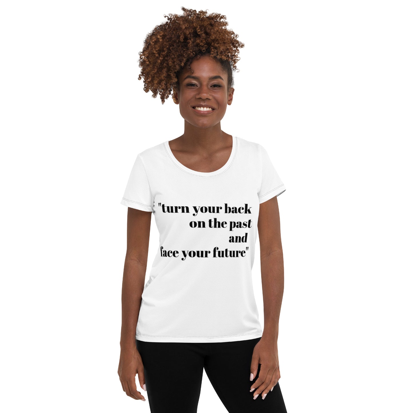All-Over Print Women's Athletic T-shirt