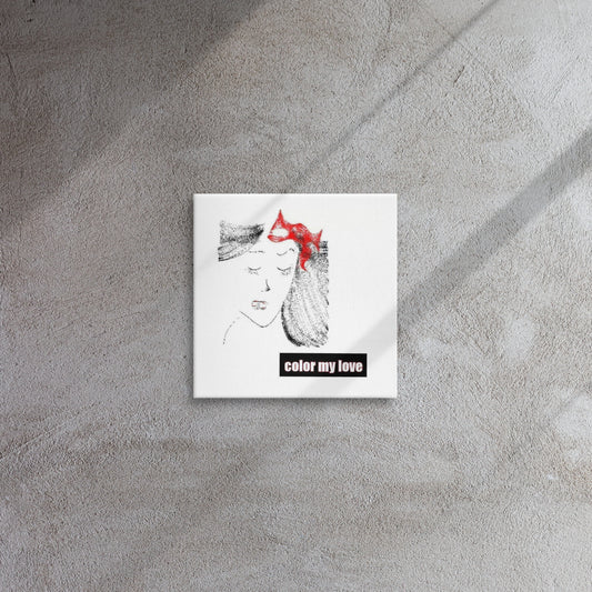 "Color My Love" Home/Office Thin Canvas