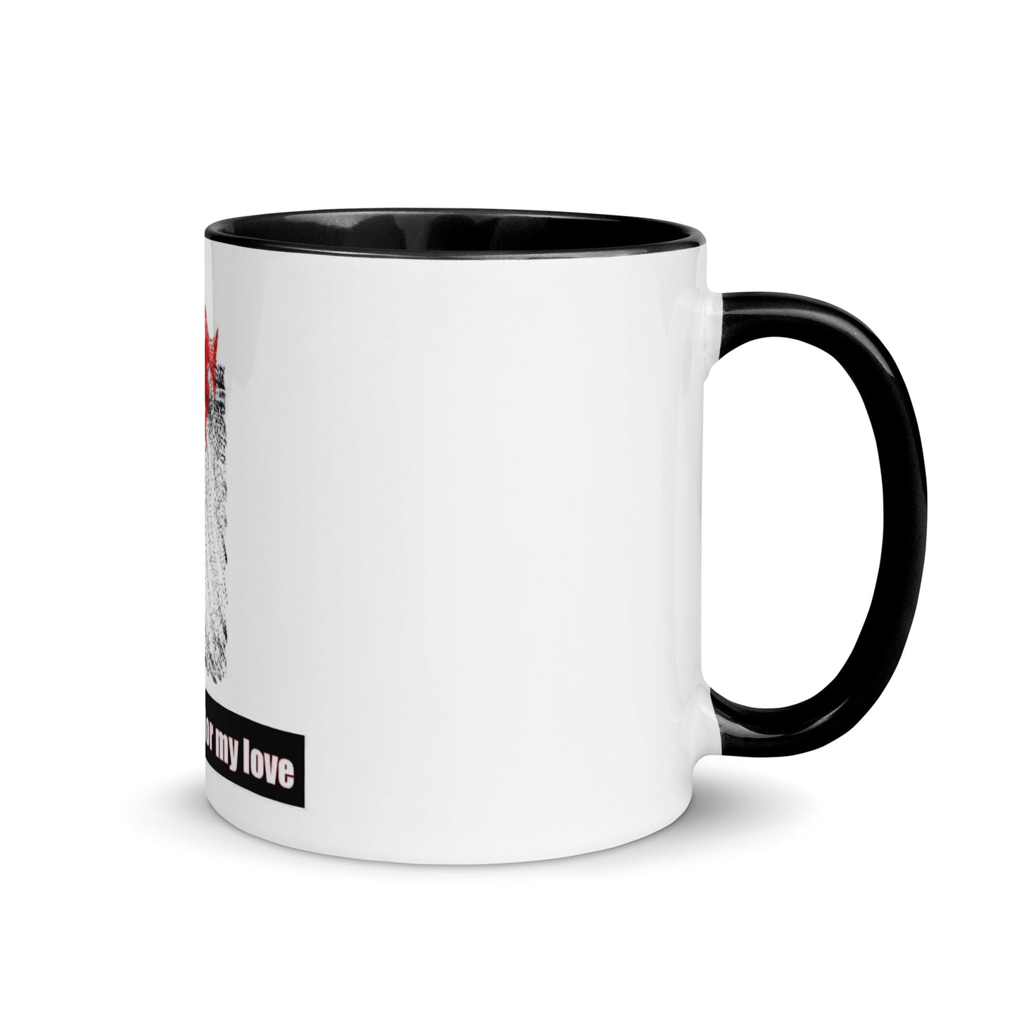 "Color My Love" Mug with Color Inside